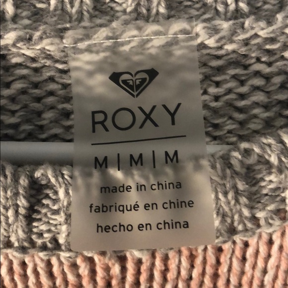 Roxy Multicolored Sweater - Size Medium - Picture 2 of 3